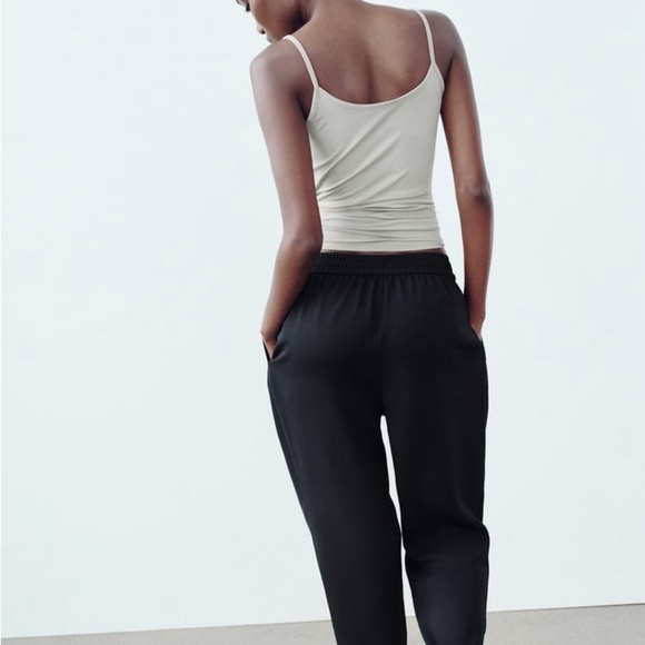 Zara flowy ankle pants - Picture 3 of 13
